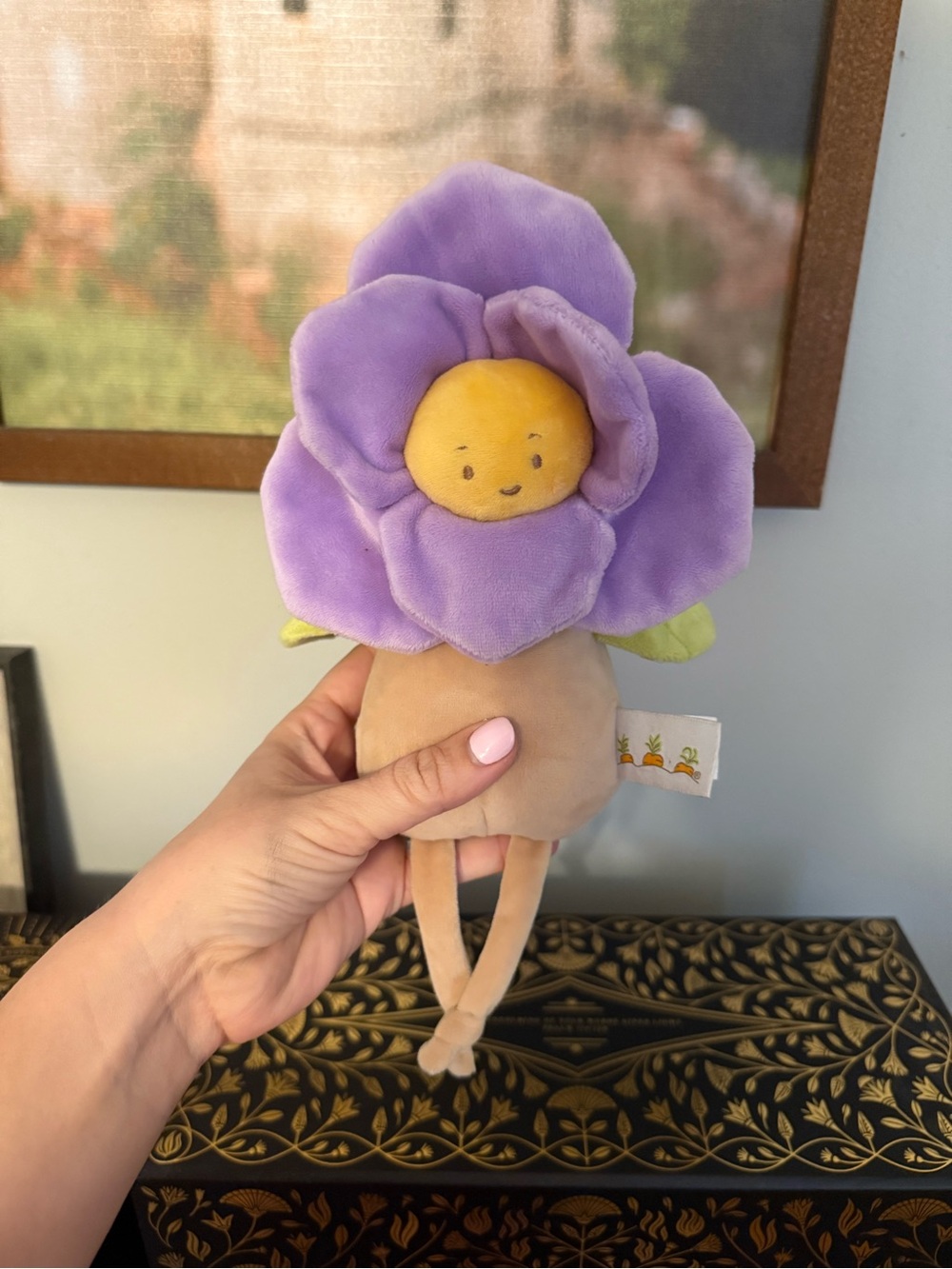 NWOT Bunnies by the Bay flower plush - Picture 2 of 3